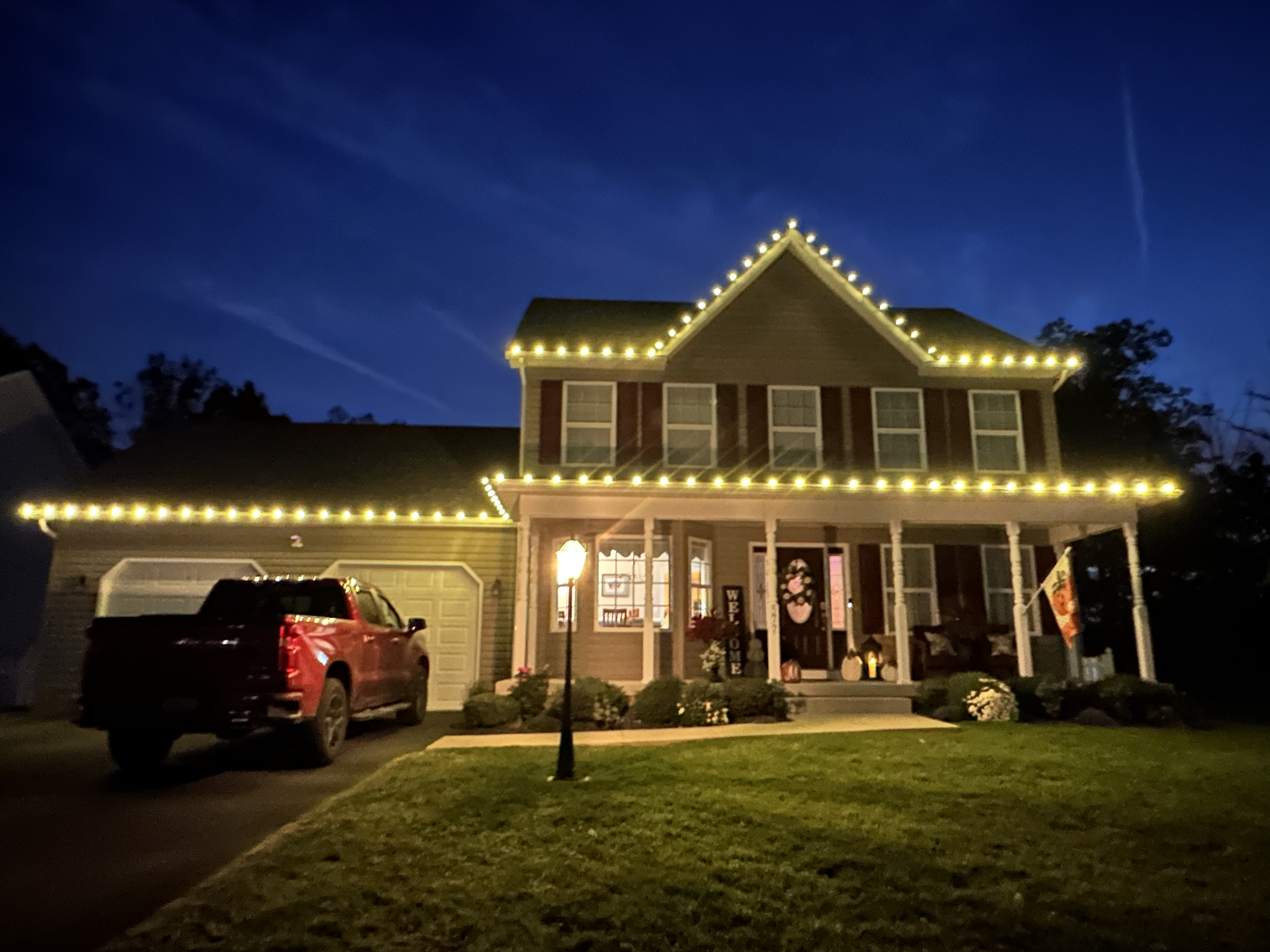 Christmas Light Install in Inwood, WV